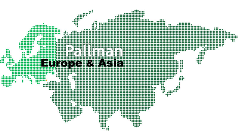 Pallman Europe map